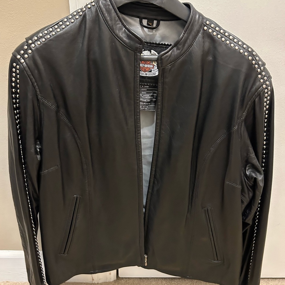 Women’s Harley Davidson leather jacket